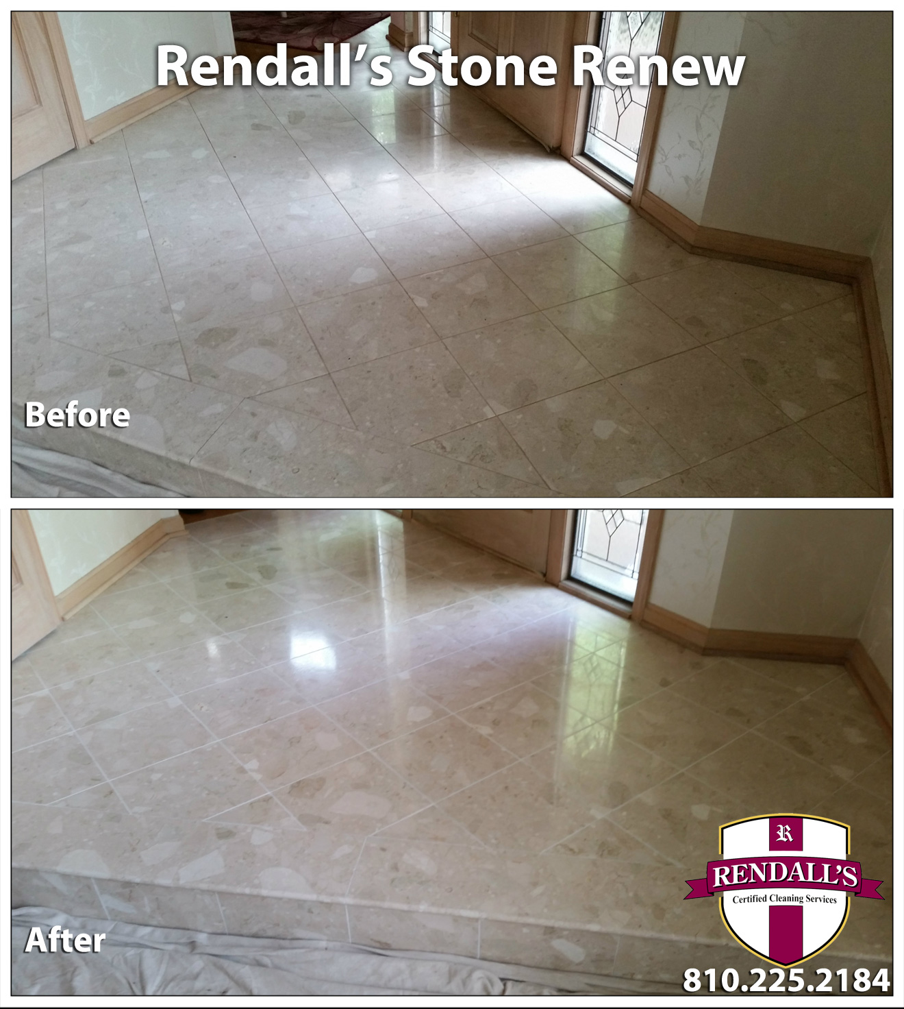 travertine stone polishing