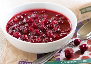 Thanksgiving Food Spill - cranberry-sauce