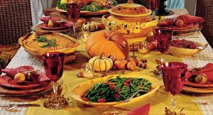 Thanksgiving Food Spill - Feast